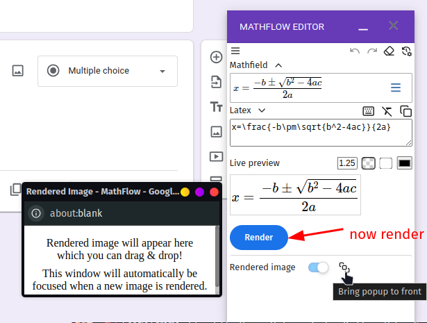 Render the equation